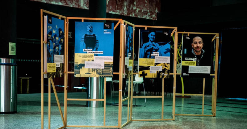 Kulturní stanice Galaxie pořádá Týden pro Ukrajinu. Nabízí divadlo i výstavu