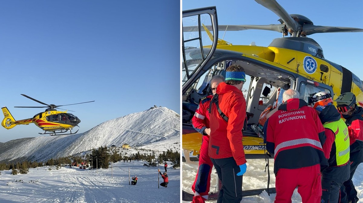 Turysta nagle upadł i przestał oddychać. Dramatyczna godzina pod Śnieżką